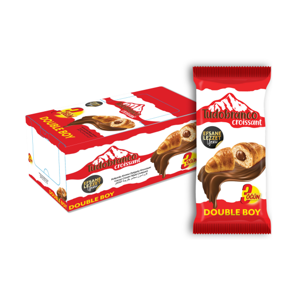 Tudobranco Efsane Kruvasan 60 Gram 24 Adet