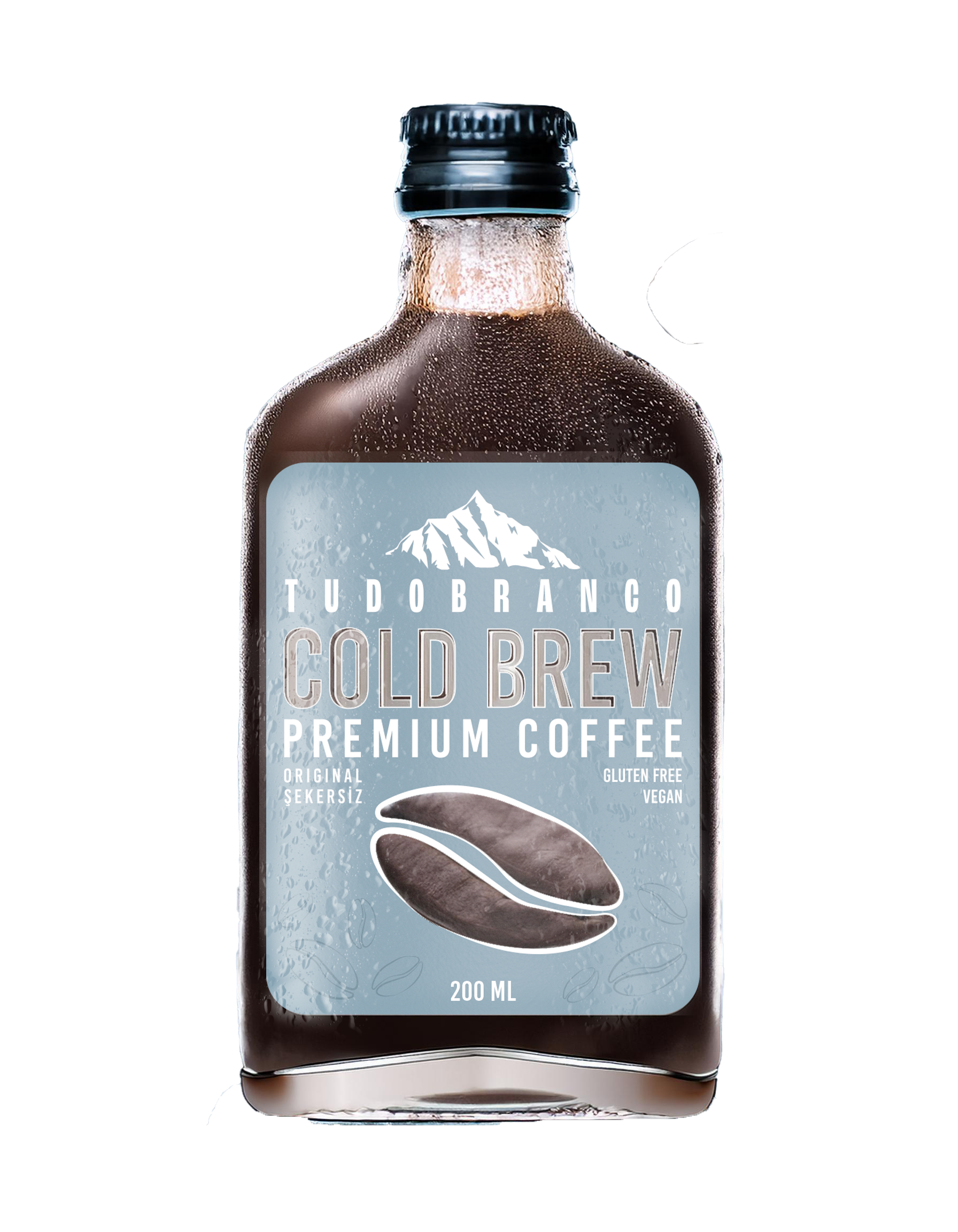 Tudobranco Cold Brew Şekersiz 200 ML 12 Adet