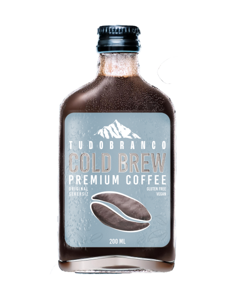 Tudobranco Cold Brew Şekersiz 200 ML 12 Adet