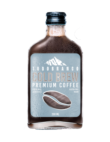 Tudobranco Cold Brew Şekersiz 200 ML 12 Adet