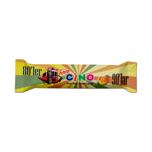 Efsane Cino Gerçek Çikolata Kayısı 35 Gram 36 Adet