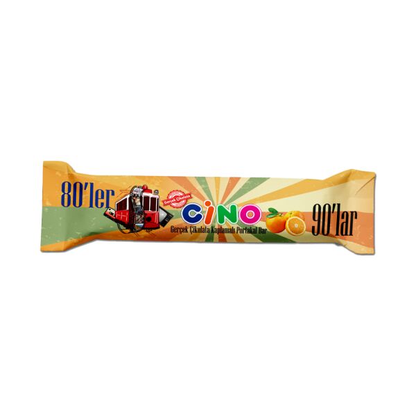 Efsane Cino Gerçek Çikolata Portakal 35 Gram 36 Adet