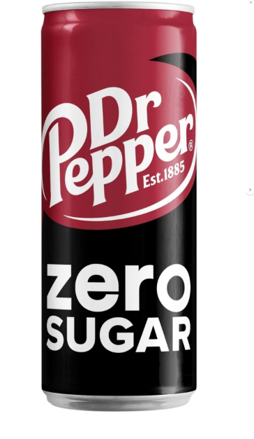 Dr.Pepper Zero 330 ML 24 Adet