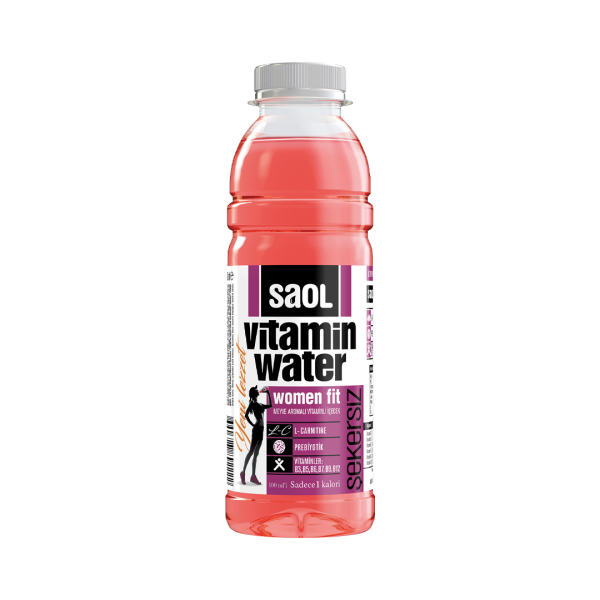 Saol Vitamin Water Women Fit 500 ML 12 Adet