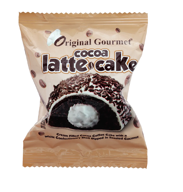 Original Gourmet Latte Cake Kahveli 50 Gram 24 Adet