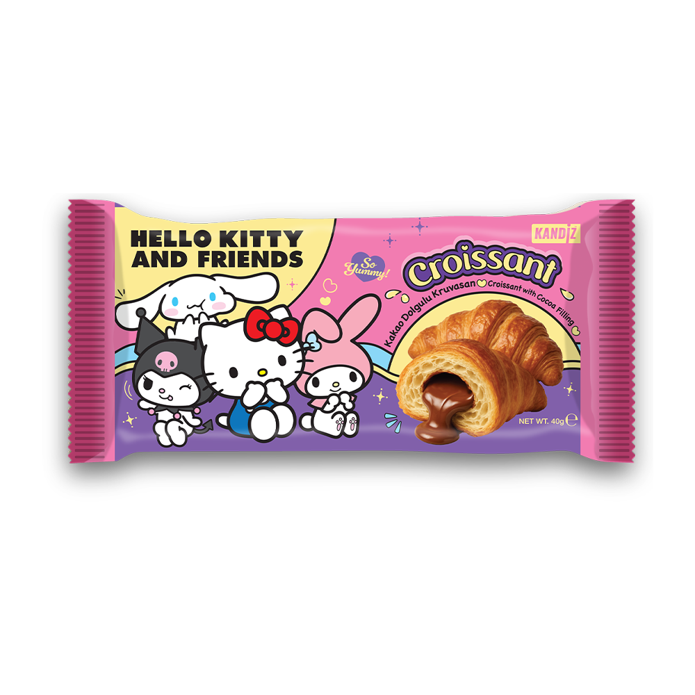 Tudobranco Hello Kitty  Kruvasan 20 Adet