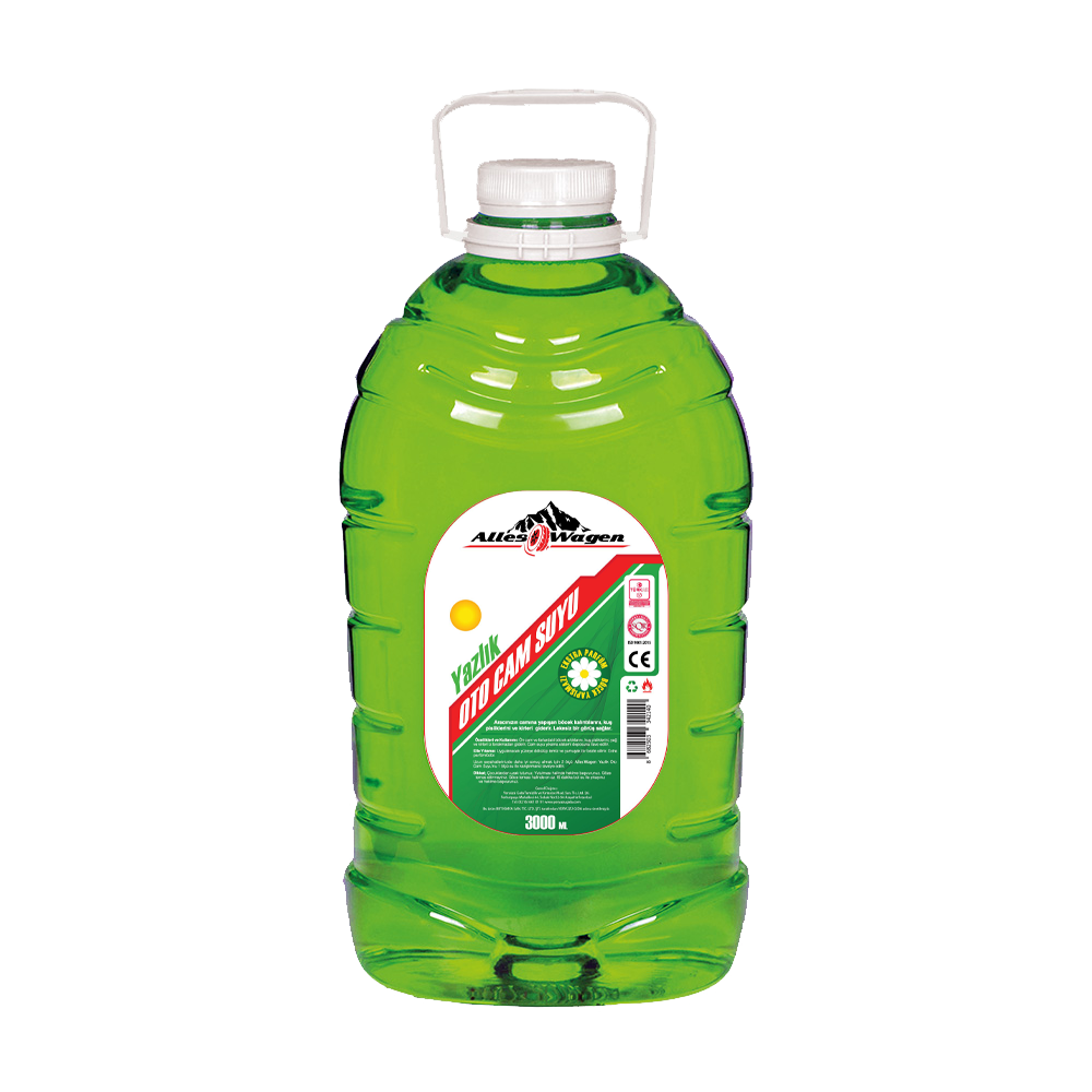 Alles Wagen Yazlık Cam Suyu 3 Litre 6 Adet